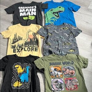 Kids Dinosaur T-Shirt Set size 4T